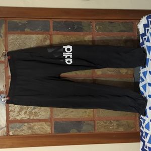 Black Adidas pants